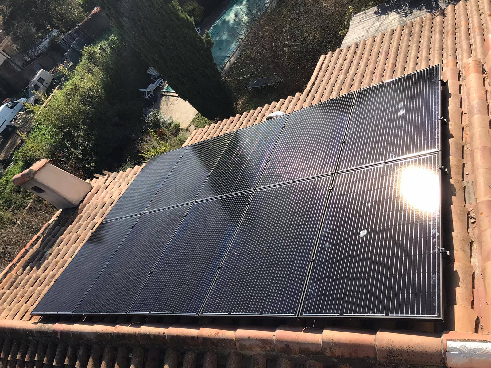 Pose de panneaux solaires en autoconsommation pour une maison proche de Strasbourg