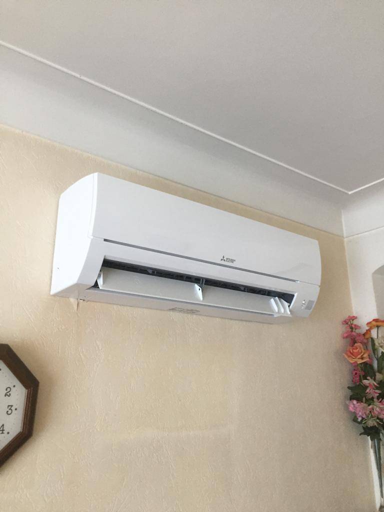 Pose climatisation réversible Mitsubishi Electric murale à Illkirch-Graffenstaden