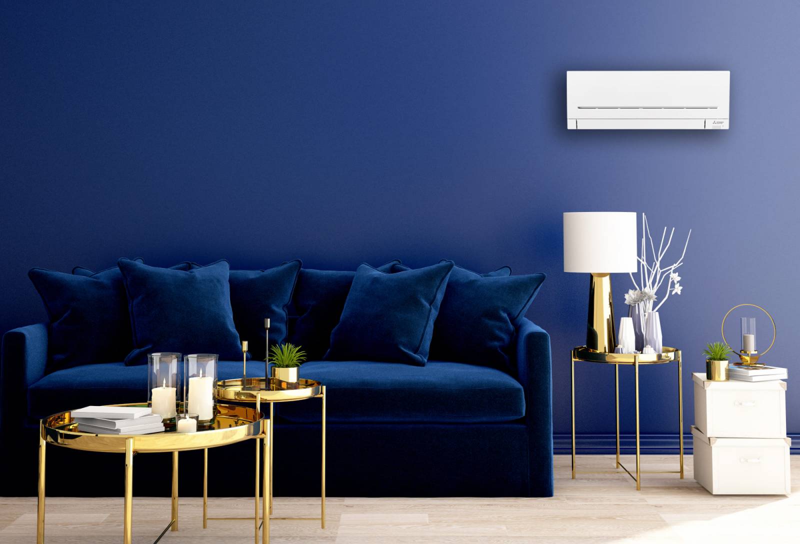 Climatisation réversible dans un logement à Strasbourg