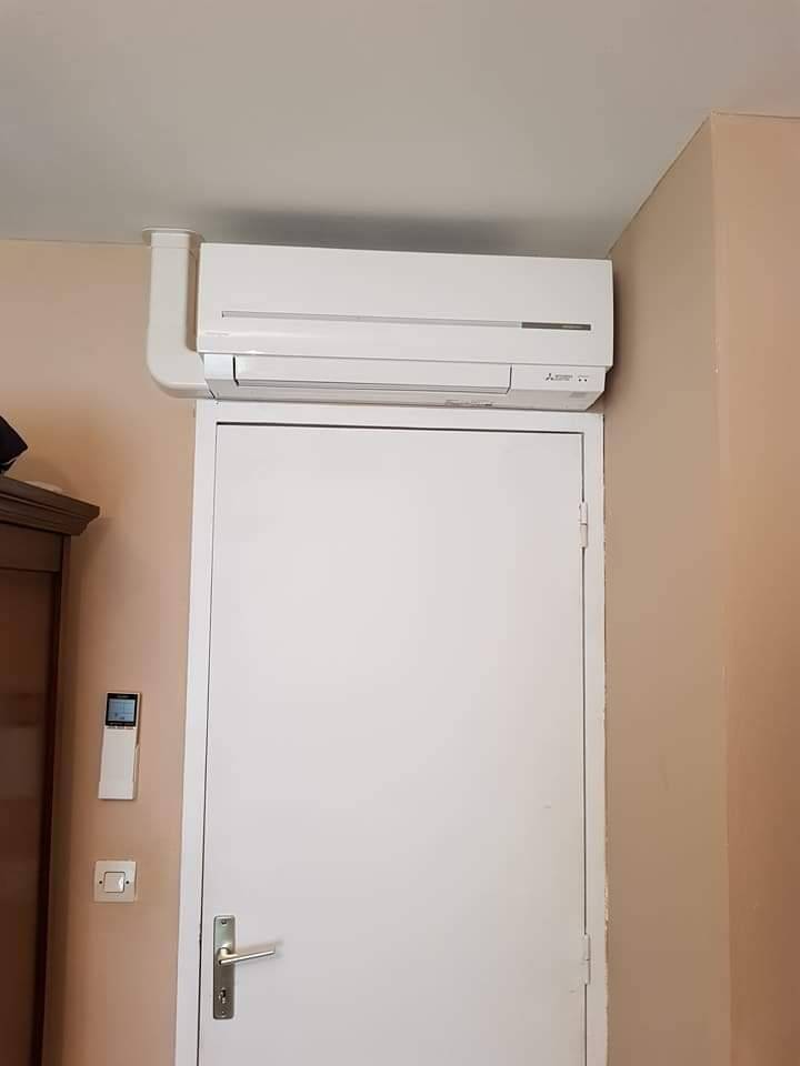 Installation d'une climatisation mono-split dans un logement à Strasbourg
