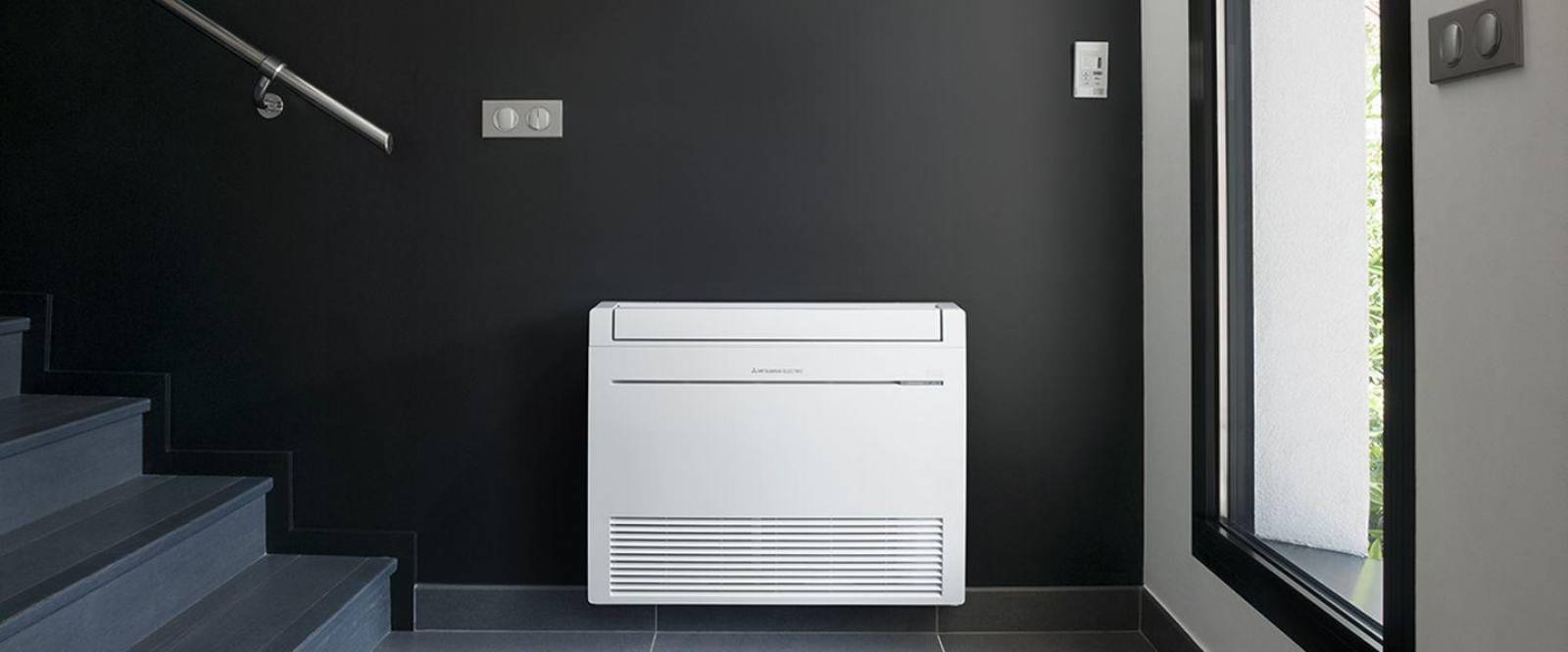 Installation climatisation console dans un logement situé à Obernai 